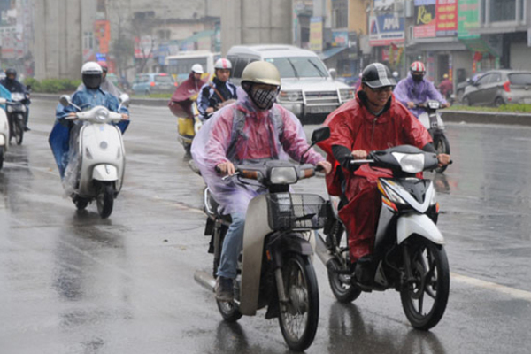 Thời tiết hôm nay Hà Nội rét run kèm mưa phùn