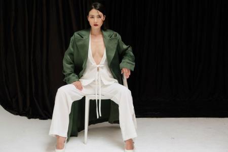 Ngọc Lan sexy với phong cách phóng khoáng