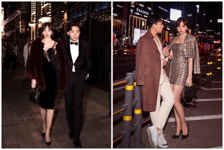 Trấn Thành và Hari Won chụp bộ ảnh 