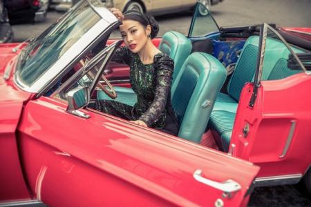 Trương Nhi hóa quý cô cổ điển quý phái