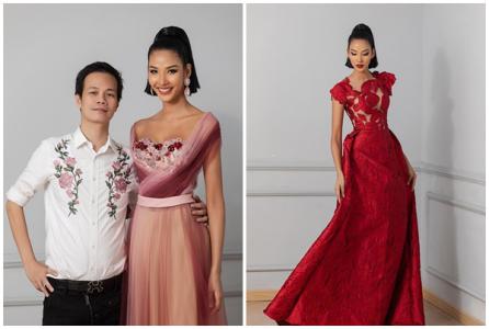 Hoàng Thùy nổi bật với váy đính đá Swarovski