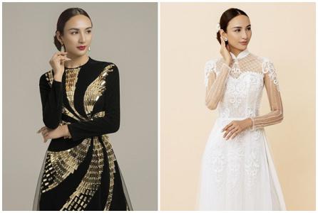 Ngọc Diễm nền nã với áo dài của NTK Minh Châu