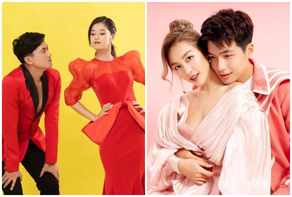 Khả Ngân và Hoàng Yến Chibi tung bộ ảnh tình nhân dịp Valentine