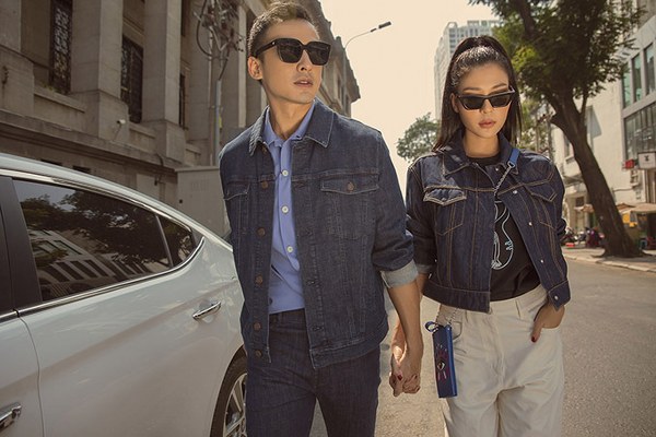 Lương Thế Thành và Thúy Diễm sánh đôi dạo phố