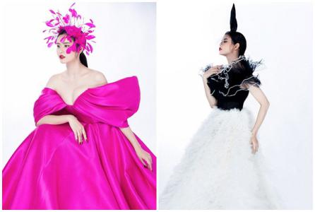 Trương Quỳnh Anh gợi cảm với váy khoe vai trần