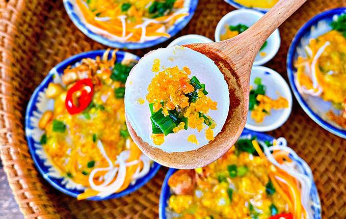 Thực đơn hàng ngày: Bánh bèo chén