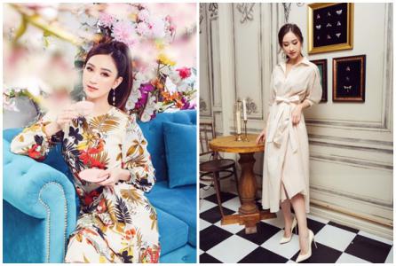 Hà Thu thanh lịch trong những thiết kế của Lê Thanh Hòa