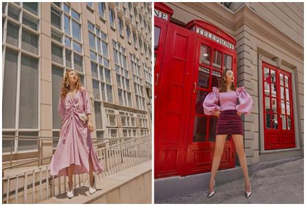 Yến Trang – Yến Nhi diện tông tím nổi bật