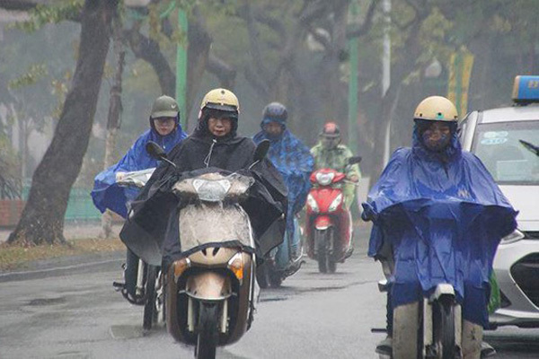 Dự báo thời tiết ngày 27/3/2020: Khí lạnh tràn về miền Bắc, nhiều nơi mưa giông