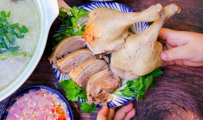 Thực đơn hàng ngày: Cháo vịt