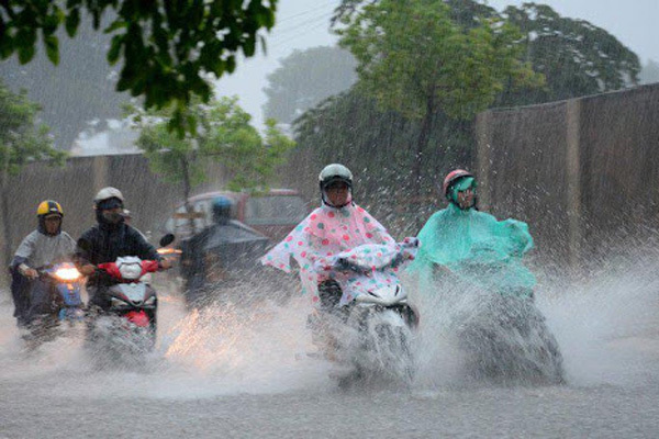 Dự báo thời tiết ngày 26/5/2020: Hà Nội mưa to đến rất to