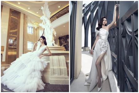 Lương Thùy Linh kiêu sa trong loạt váy dạ hội lộng lẫy