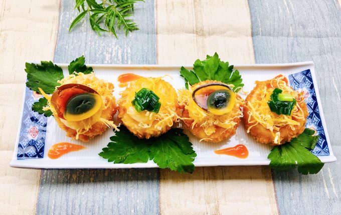 Thực đơn hàng ngày: Đậu hũ non trứng cút bắc thảo