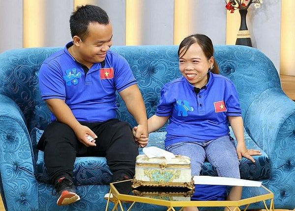 Hạnh phúc của cặp đôi VĐV khuyết tật