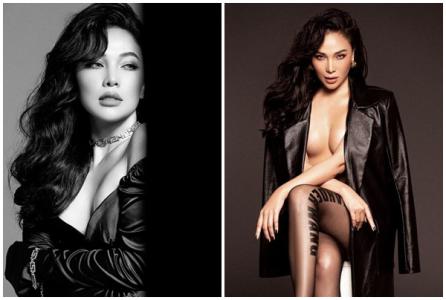 Quỳnh Thư gây sốt với loạt ảnh khoe ngực đầy gợi cảm