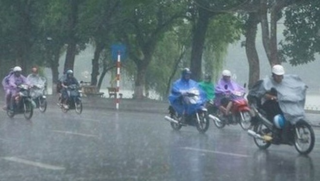 Dự báo thời tiết ngày 15/8/2020: Miền Bắc mưa xối xả từ đêm nay