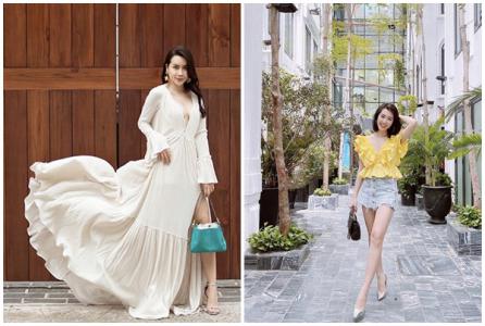 Sao Việt lăng xê trang phục bèo nhún