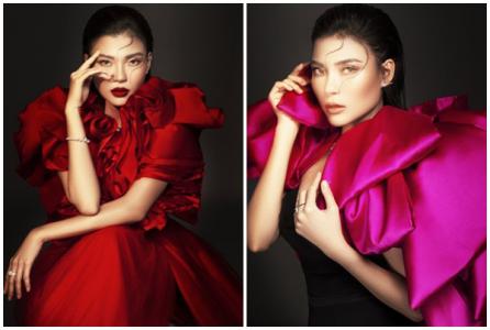 Thúy Diễm khoe nhan sắc quyến rũ trong váy dạ hội