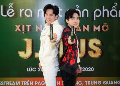 Đan Trường trải nghiệm dòng sản phẩm Xịt nano tan mỡ J.Plus của Jasmine