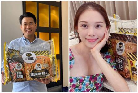 Sao Việt mê mẩn món snack cực phẩm IRVINS