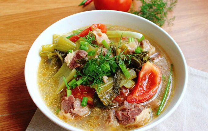 Thực đơn hàng ngày: Gân bò hầm dưa