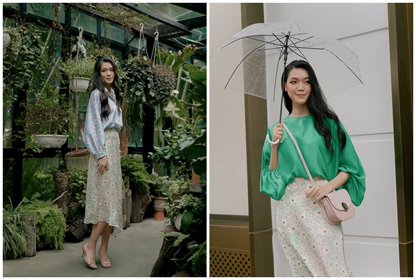 Thuỳ Dung làm nàng thơ của NTK Adiran Anh Tuấn