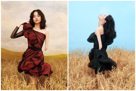 Mẫu khuyết tay Hà Phương hoá công chúa trong các thiết kế của Hà Duy