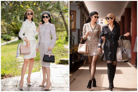 Hoa hậu Ngọc Hân đọ sắc cùng doanh nhân Hà Bùi