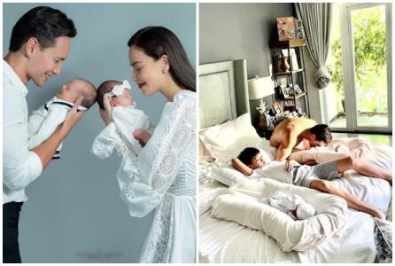 Hồ Ngọc Hà khoe khoảnh khắc gia đình bình yên