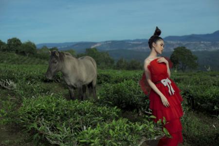 Á hậu Lý Kim Thảo: Lần đầu cực khổ khi hóa nàng thơ