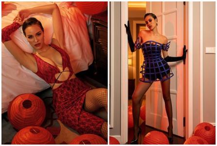 Phương Mai gợi cảm, thu hút mọi ánh nhìn sau sinh