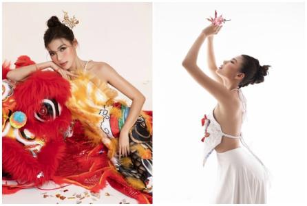 Thuý Diễm hững hờ với áo yếm