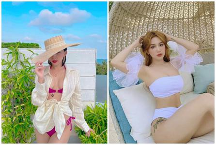 Học sao Việt xu hướng áo tắm cho mùa du lịch sắp tới