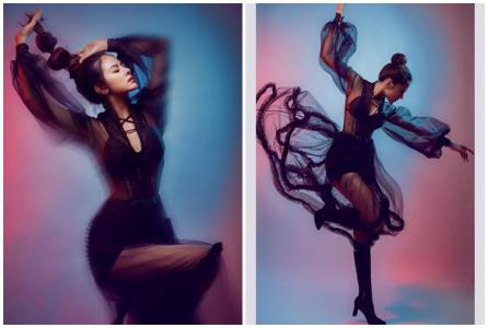 Vân Trang tái xuất với hình ảnh khác lạ