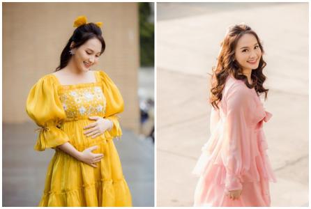 Bảo Thanh xinh đẹp hơn khi mang bầu con gái thứ hai