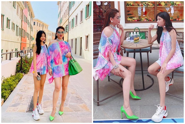 Con gái Trương Ngọc Ánh với chiều cao vượt trội