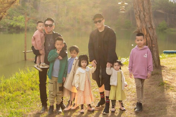 Đỗ Mạnh Cường và 8 người con nuôi