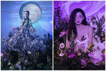 Lương Thuỳ Linh với phong cách nàng thơ dịu dàng