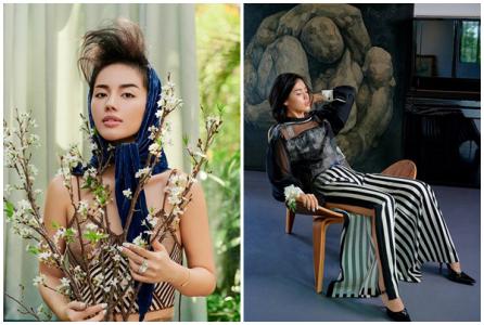 Khánh Linh làm nàng thơ của NTK Xuân Lê