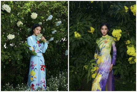 Tiểu Vy làm nàng thơ của NTK Liên Hương