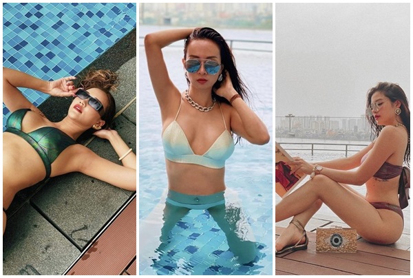 Maya và MC Thuỳ Dương đi nghỉ dưỡng cùng bạn thân