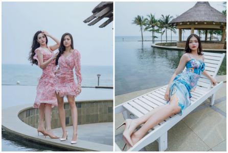 Trang Nhung và 3 cô cháu gái đọ sắc