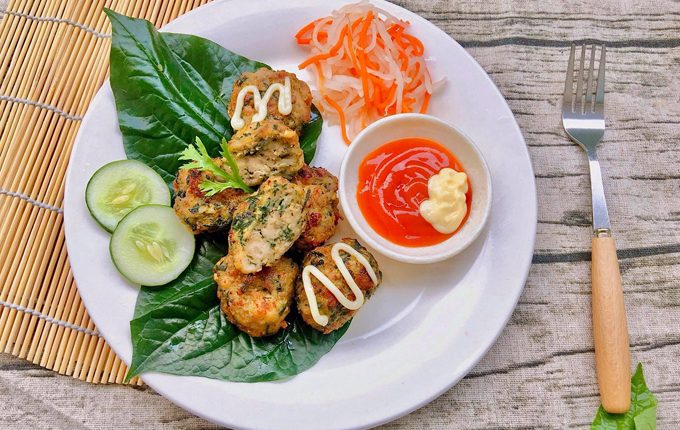 Thực đơn hàng ngày: Chả thịt lá lốt