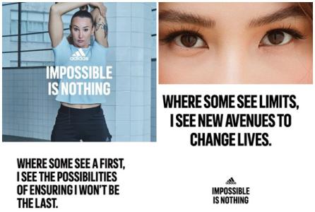 adidas truyền cảm hứng 