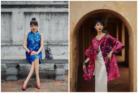 NTK Thuỷ Nguyễn trình làng BST Gấm 2021