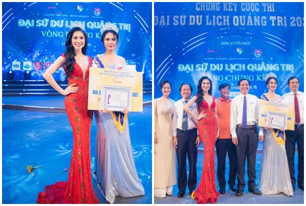 Nữ hoàng tài năng Kim Huyền Sâm đẹp quyến rũ trên ghế nóng tìm đại sứ