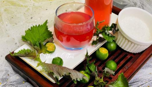 Lá tía tô đun nước uống hàng ngày: Vừa thải độc gan thận, vừa trắng da, giảm cân thần tốc