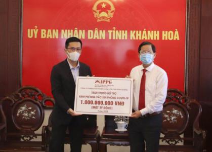 Quỹ Vì cộng đồng IPP trao tặng 1 tỷ đồng cho Quỹ Phòng chống, dịch Covid-19