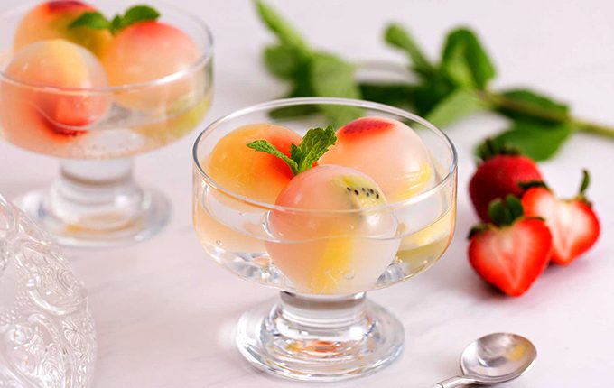 Thực đơn hàng ngày: Thạch viên trái cây