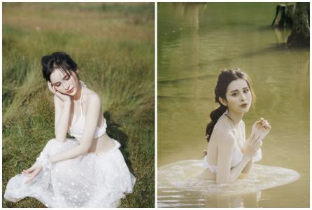 Á hậu chuyển giới Tường Vi khoe nét nữ tính gợi cảm